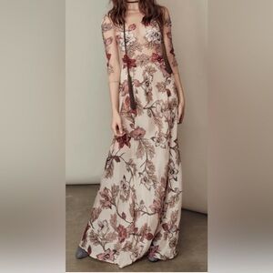 For love and lemons Rent Sierra floral print maxi dress
